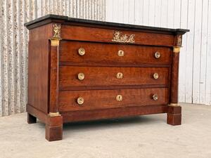 Epoque empire mahonie commode. 