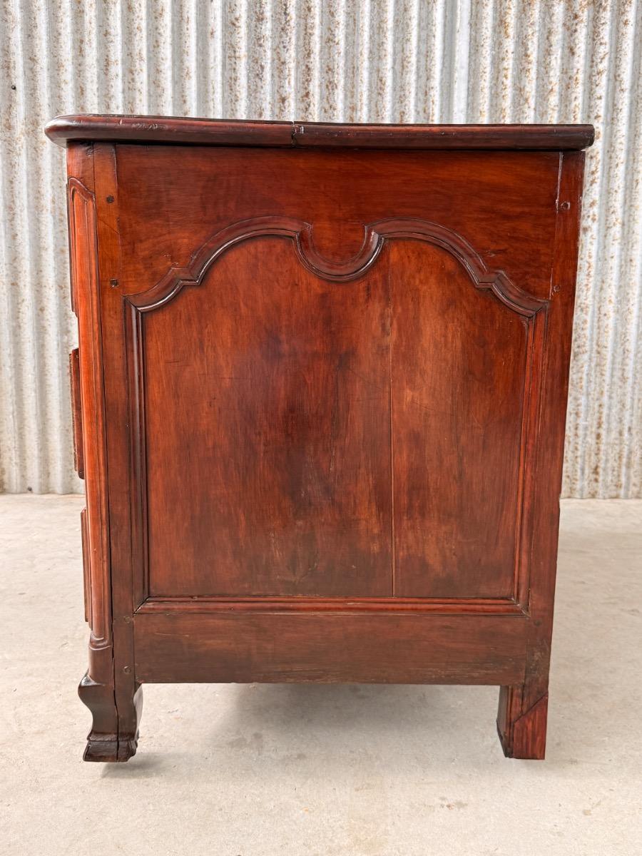 Franse Louis XV ladekast massief kersenhout