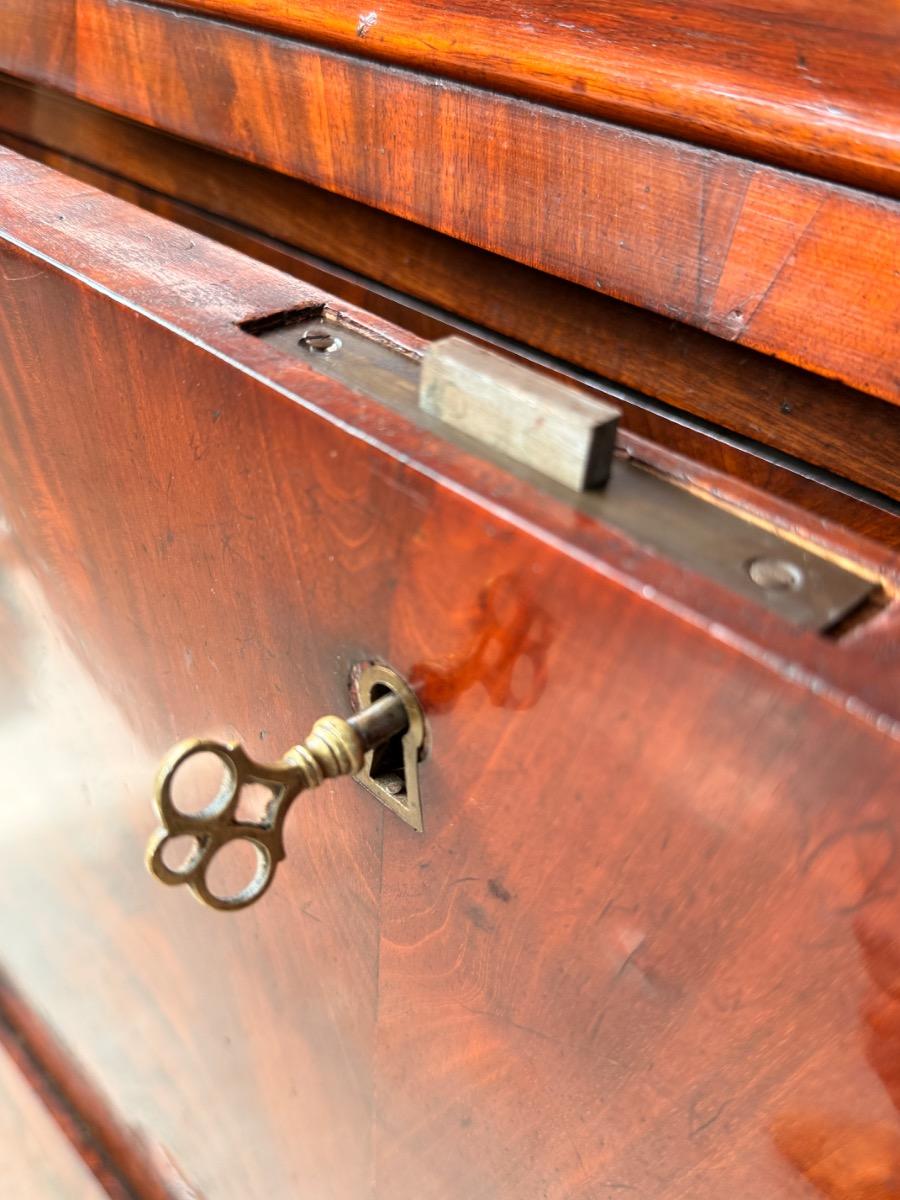 Mahonie secretaire, frankrijk / Belgie ca1840-1860