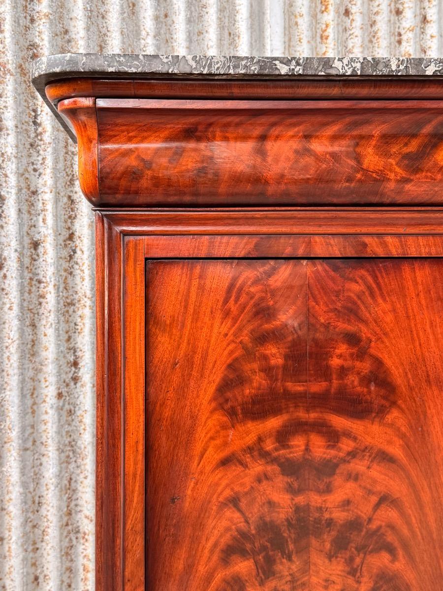 Mahonie secretaire, frankrijk / Belgie ca1840-1860